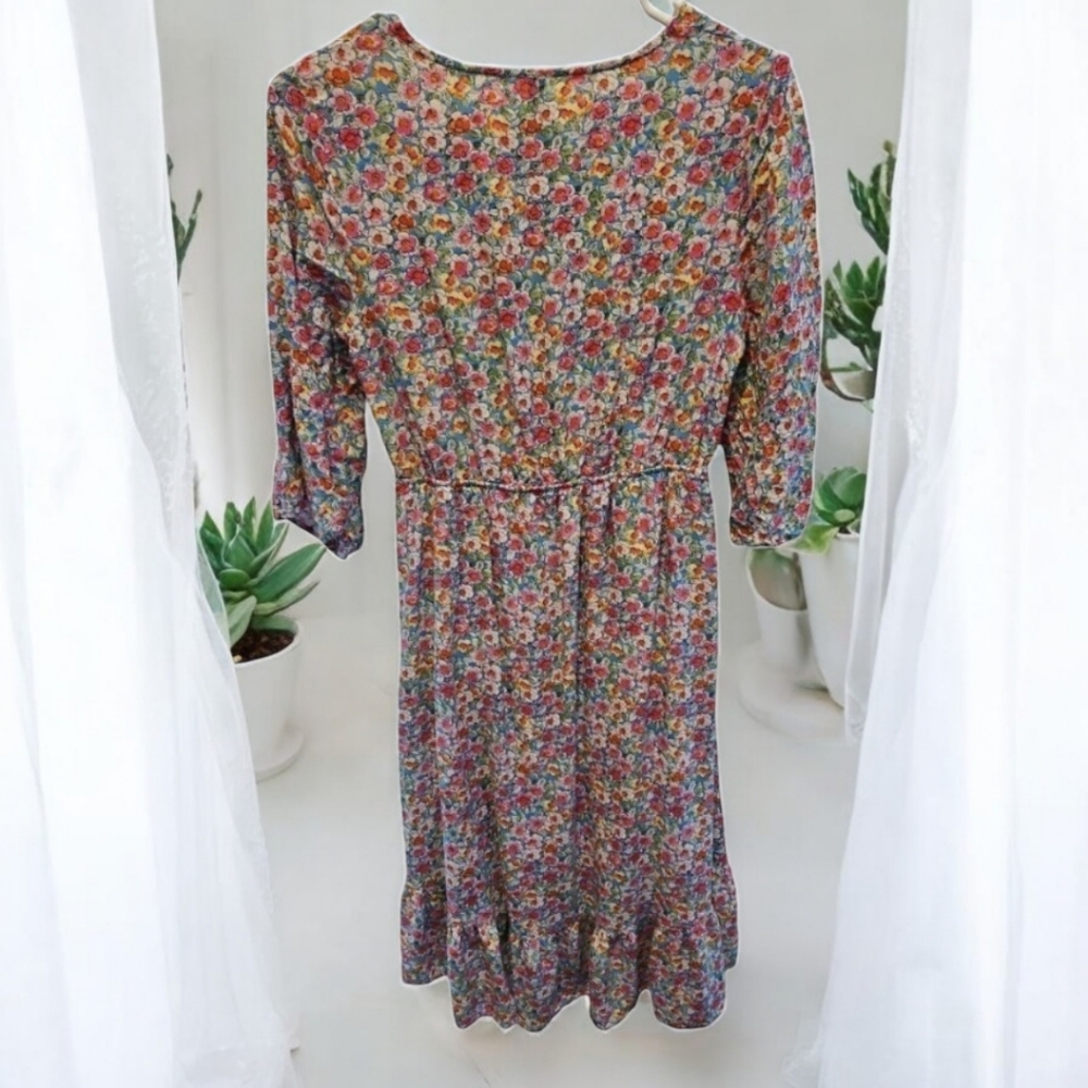 LAPIS floral SZ Medium dress - Picture 3 of 6